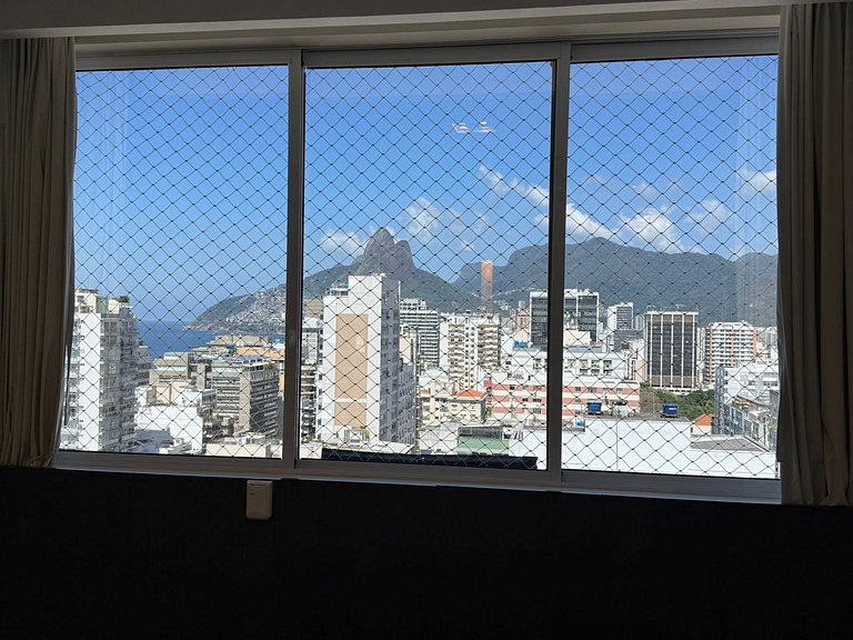Duas suítes com vista deslumbrante em Ipanema