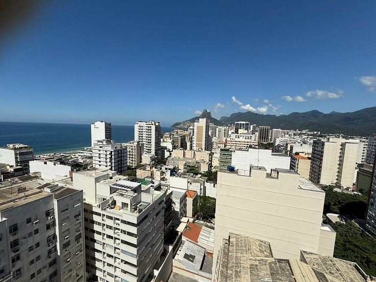 Duas suítes com vista deslumbrante em Ipanema