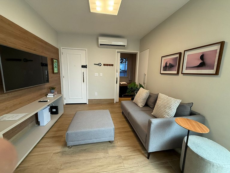 A una cuadra de la playa, Dos suites, Prudente - Posto 9