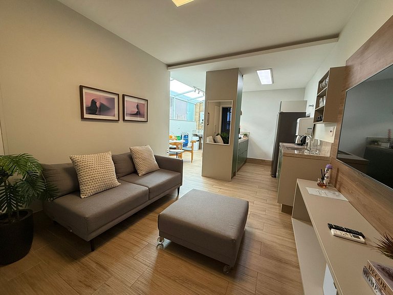 A una cuadra de la playa, Dos suites, Prudente - Posto 9