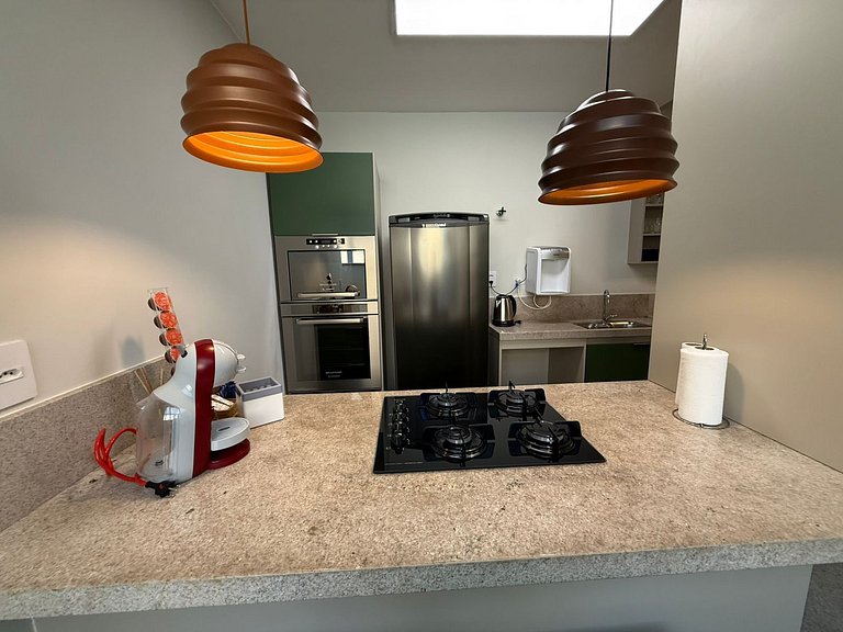 A una cuadra de la playa, Dos suites, Prudente - Posto 9