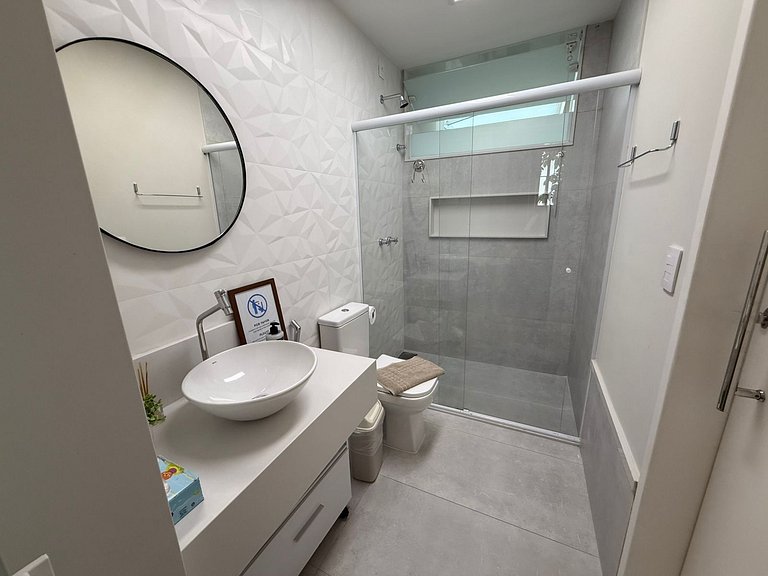 Quadra da praia, Duas suítes, Prudente - Posto 9