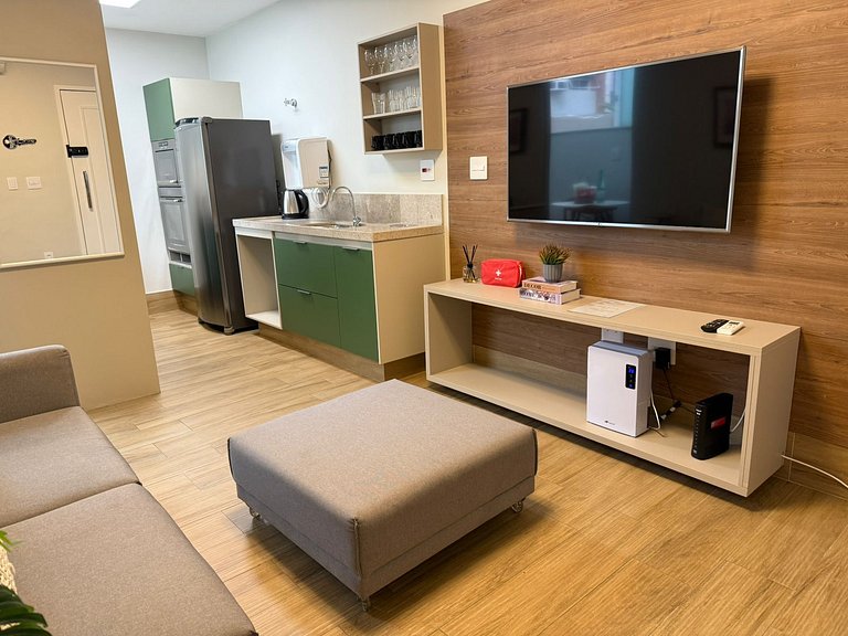 A una cuadra de la playa, Dos suites, Prudente - Posto 9