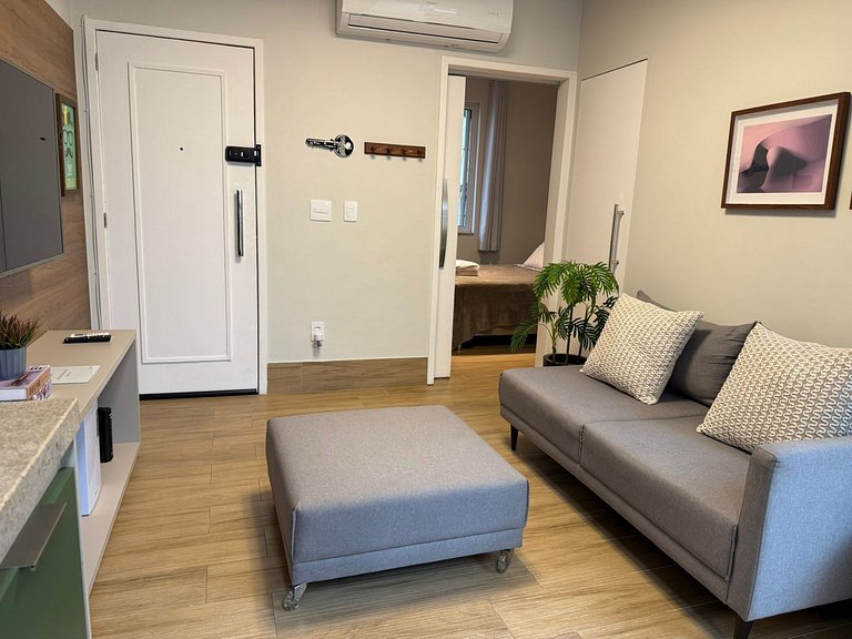 A una cuadra de la playa, Dos suites, Prudente - Posto 9