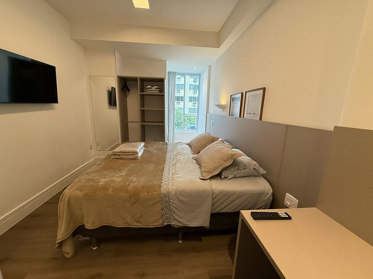 Tres suites, a dos cuadras de la playa.