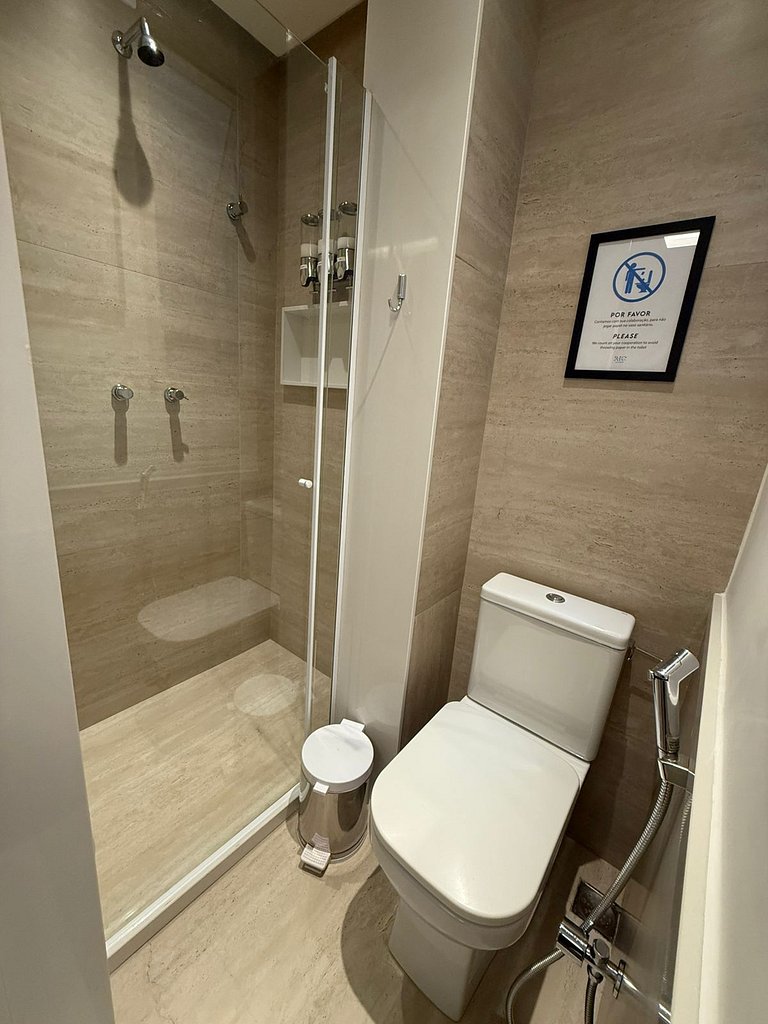 Tres suites, a dos cuadras de la playa.