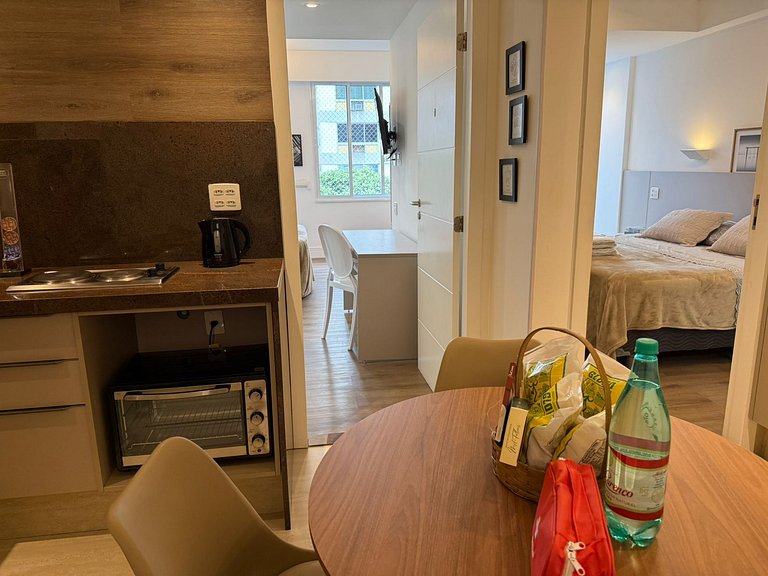 Tres suites, a dos cuadras de la playa.